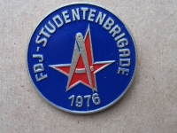 FDJ Studentenbrigade 1976, Abzeichen DDR