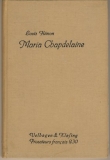 Maria Chapdelaine, 1938