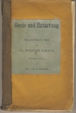 Genie und Entartung, 1894, Irresein