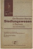 Siedlungswesen in Sachsen, 1930
