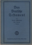 Das Deutsche Testament, 1928