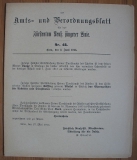 Amts- und Verordnungsblatt für das Fürstentum Reuß jüngerer Linie, Gera, Nr. 48, 1915