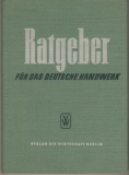 Ratgeber für das deutsche Handwerk, DDR 1954