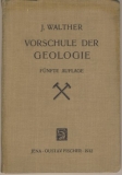 Vorschule der Geologie, 1912