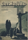 Der Aufbau, Heft 21 von 1937