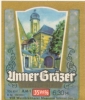 Unner Gräzer, Kräuter- Likör Greiz, Etikett DDR, #27