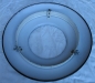 Preview: Lampenschirm Blech, emailliert, 35 cm