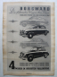 Preview: Borgward Hansa 2400, 800, Diesel, Litfaßwerbung, altes Werbeplakat