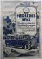 Preview: Mercedes Benz Kraftomnibusse, Reichspost, altes Werbeplakat