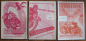 Preview: Programmheft, Rennprogramm Schleizer Dreieck, DDR 1953- 1955, 3 Hefte