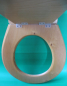 Preview: WC- Sitz, Klodeckel, Klobrille, Toilettendeckel aus Holz, DDR, unbenutzt, #2
