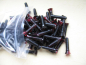 Preview: Schrauben, Plastikschrauben für Kabelschellen PVL18, dunkelrot, 100 Stück, #25