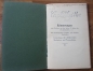 Preview: Ludwig Zeitler, Erinnerungen, um 1910, Widmung des Autors