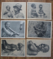 Preview: Hans Schomburgk Afrika- Serie, 6 Postkarten, 1947, #343