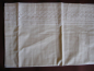 Preview: Bettwäschegarnitur, Überschlaglaken, DDR, VEB Planet Wäschekonfektion Eppendorf, #bw8