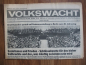 Preview: Volkswacht, 25 Ausgaben Oktober/ November 1989, SED Gera, Wendezeit