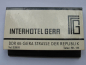 Preview: Interhotel Gera, Streichholzbrief, Streichholzheftchen, DDR