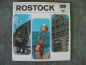 Preview: Prospektheft Rostock, mit 2 Schallplatten / Schallfolien, DDR 1973