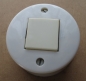 Preview: Taster, rund, DDR 80-er Jahre, Lichttaster, Klingeltaster, unbenutzt, #251