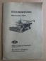 Preview: Bedienanweisung Mähdrescher Fortschritt E 512, DDR 1971