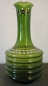 Preview: Schöne Vase aus grünem Glas, 70-er Jahre