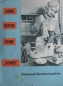 Preview: Prospekt/ Infoblatt DDR Küchenmaschine KOMET KM4, KM 4, DDR 1961