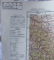 Preview: Alte Landkarte, Thüringen, Franken, NSDAP Gera, um 1940