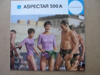 Kleinbildwerfer Aspectar 500A, Prospekt VEB Pentacon Dresden