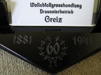 Friedrich Wezel Greiz, Droussierbetrieb, 60 Jahre, 1941, Thermometer