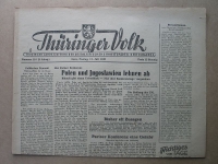 Thüringer Volk, Gera, 11. Juli 1947