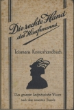 Die rechte Hand des Kaufmanns, 1938