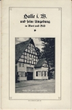 Halle in Westfalen und seine Umgebung, um 1920