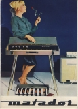 Matador Keyboard, Klingenthal, Regent, 1969