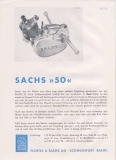 Prospekt Fichtel & Sachs "50", Motor