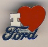 Pin "I love Ford"