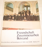 Freundschaft- Zusammenarbeit- Beistand, DDR 1975