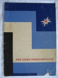 Ersatzteilkatalog  Rundfunkempfänger Oberon, Oberon- Phono, DDR 1962