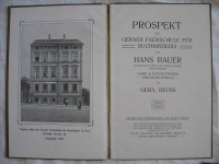 Geraer Fachschule für Buchbinderei, 1912, Prospekt, Gera Reuss
