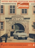 Heft 4/ 1967, DAF 44, Friedel, Saporoshez 966, Skoda 1000 MBX
