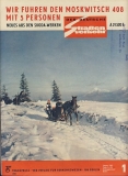 Heft 1/ 1968, Moskwitsch, Skoda, Trabant, Jawa 05, Robert Knievel