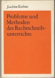 Probleme und Methoden des Rechtschreibunterrichts, DDR 1974