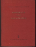Handbuch für Architekten, DDR 1954