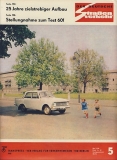 Heft 5/ 1970, Ford Capri, Moto Guzzi, Honda Dax, IFA Vertrieb Dessau