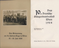Das 10. Deutsche Sängerbundesfest Wien  1928, Netzschkau