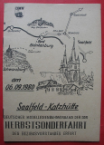 Saalfeld- Katzhütte, Herbstsonderfahrt, DDR 1980, 86 1001