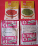 Ring Soßenpulver, Rotplombe Tortenguss, DGN Gelatine, 4 Packungen DDR, #3