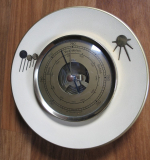 Barometer, Thermometer, Fischer, DDR um 1970, #9