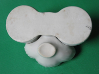 C. Schwarz, Glas- Porzellan Gera, Menage um 1900