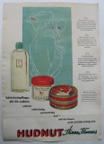 Hudnut Creme, Three Flowers, altes Werbeplakat