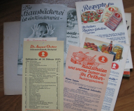 Preview: Dr. Oetker, Backen macht Freude, Rezepte + Prospekte, 30-er Jahre